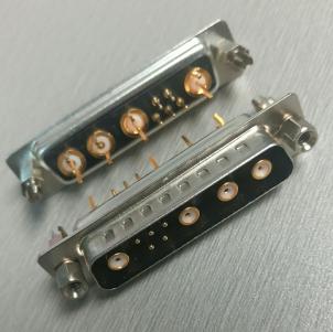 9W4 D-SUB-Koaxialsteckverbinder (HF) Buchse und Stecker KLS1-DBRF2A-9W4